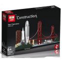 NOT Lego LEGO ARCHITECTURE SAN FRANCISCO 21043 L1043 1043 LEPIN 17014 xếp lắp ráp ghép mô hình THÀNH PHỐ MỸ SAN FRANCISCO Công Trình Kiến Trúc 565 khối