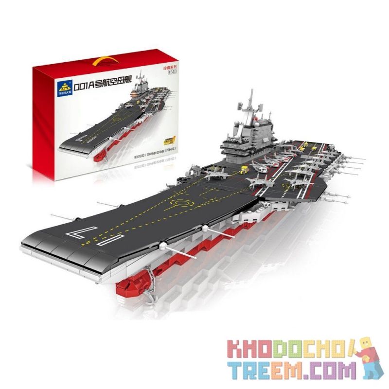 Kazi KY10003 10003 Xếp hình kiểu Lego CREATOR 001A Air Mother Collection Series 1 340 Tàu Sân Bay 2126 khối Kazi KY10003 10003 Xếp hình kiểu Lego CREATOR 001A Air Mother Collection Series 1 340 Tàu Sân Bay 2126 khối