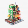 WANGE 6313 non  NHÀ HÀNG BBQ bộ đồ chơi xếp lắp ráp ghép mô hình Modular Buildings BBQ RESTAURANT Mô Hình Nhà Cửa 1922 khối
