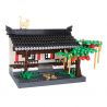 WANGE 3312 non  HÀNH LANG KIỂU TRUNG HOA bộ đồ chơi xếp lắp ráp ghép mô hình Creator THE CORRIDOR OF HUI-STYLE ARCHITECTURE Sáng Tạo 506 khối