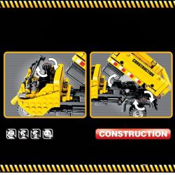 SEMBO 701350 non  XE TẢI 3 BÁNH bộ đồ chơi xếp lắp ráp ghép mô hình  TECHNIQUE Kỹ Thuật Công Nghệ Cao Mô Hình Phương Tiện 491 khối