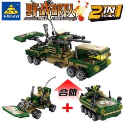 Kazi KY84067 84067 non  TÀU CHIẾN XUỒNG CAO TỐC XE RÀ MÌN BỌC THÉP TIÊM KÍCH TRỰC THĂNG ĐẤU bộ đồ chơi xếp lắp ráp ghép mô hình Field Army Chiến Trường 672 khối