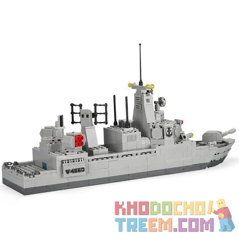 WANGE 4660 non  TÀU CHIẾN LEGION bộ đồ chơi xếp lắp ráp ghép mô hình Military Army LEGION DESTROYER Quân Sự Bộ Đội 528 khối WANGE 4660 non  TÀU CHIẾN LEGION bộ đồ chơi xếp lắp ráp ghép mô hình Military Army LEGION DESTROYER Quân Sự Bộ Đội 528 khối