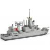 WANGE 4660 non  TÀU CHIẾN LEGION bộ đồ chơi xếp lắp ráp ghép mô hình Military Army LEGION DESTROYER Quân Sự Bộ Đội 528 khối