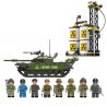 CAYI 2012 non  XE TĂNG CHIẾN ĐẤU T72 bộ đồ chơi xếp lắp ráp ghép mô hình Nuclear War NUCLEAR WAR T72 MAIN BATTLE TANK Chiến Tranh Hạt Nhân 1028 khối
