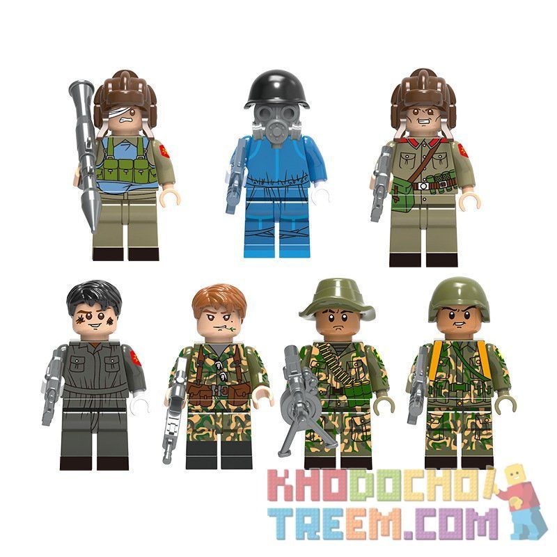 CAYI 2012 non  XE TĂNG CHIẾN ĐẤU T72 bộ đồ chơi xếp lắp ráp ghép mô hình Nuclear War NUCLEAR WAR T72 MAIN BATTLE TANK Chiến Tranh Hạt Nhân 1028 khối