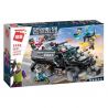 Enlighten 1930 Qman 1930 non  VỤ CƯỚP XE BỌC THÉP bộ đồ chơi xếp lắp ráp ghép mô hình Police BATTLE FORCE Cảnh Sát 970 khối