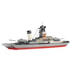 WANGE 5660 non  CHIẾN HẠM bộ đồ chơi xếp lắp ráp ghép mô hình Military Army LEGION BATTLESHIP Quân Sự Bộ Đội 774 khối