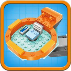 Enlighten 3716 Qman 3716 non  TÀU NGẦM BẠCH THUỘC bộ đồ chơi xếp lắp ráp ghép mô hình Octonauts Thám Hiểm Đại Dương 921 khối