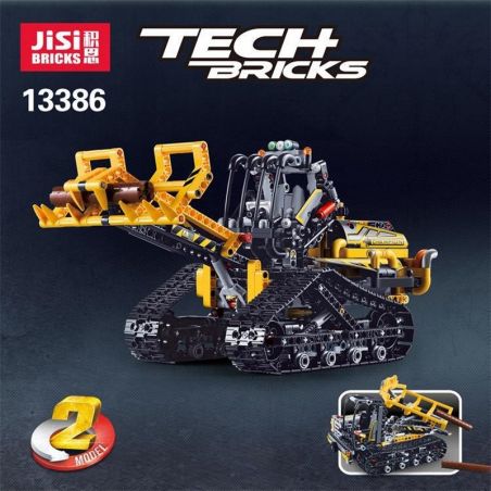  TRACKED LOADER 42094 JISI 13386 LARI 11300 MouldKing 13034 13035 Mould King 13034 13035 RUIZHI BEE 841 xếp lắp ráp ghép mô hình XE NÂNG BÁNH XÍCH TRÌNH TẢI ĐƯỢC THEO DÕI  Kỹ Thuật Công Nghệ Cao Mô Hình Phương Tiện 827 khối