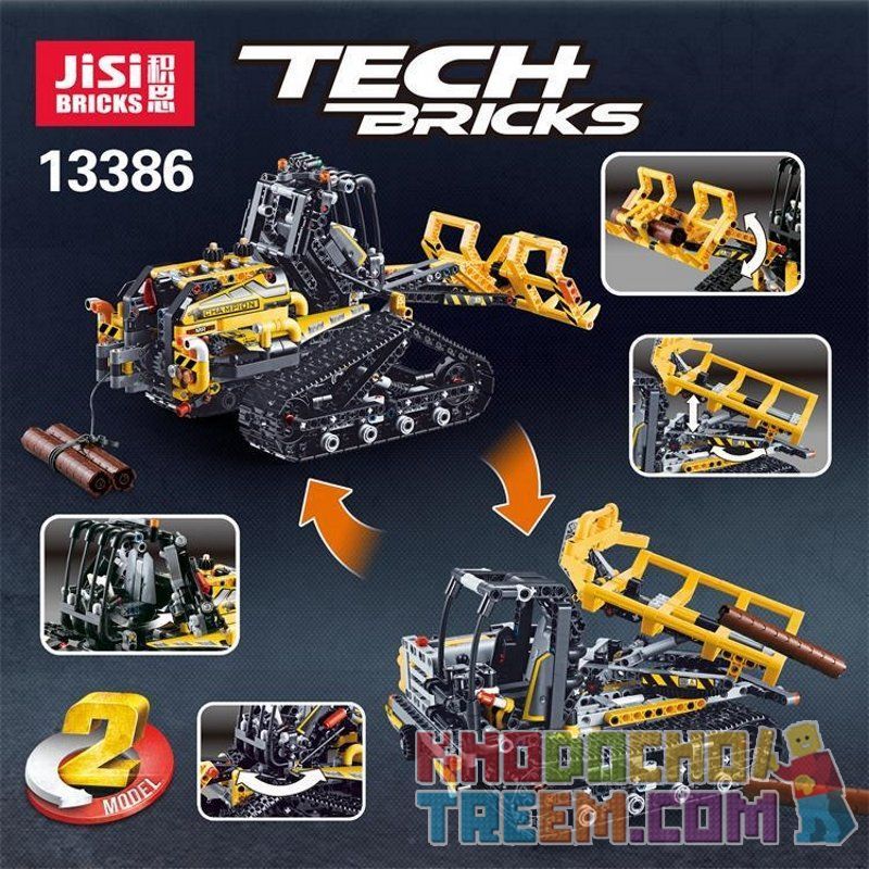 NOT Lego TRACKED LOADER 42094 JISI 13386 LARI 11300 MouldKing