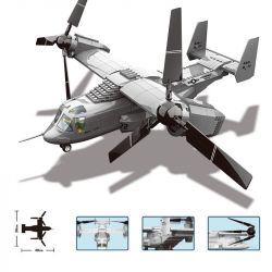 WANGE 5236 non  MÁY BAY V-22 bộ đồ chơi xếp lắp ráp ghép mô hình Military Army ZUIWENG PAVILION Quân Sự Bộ Đội 917 khối WANGE 5236 non  MÁY BAY V-22 bộ đồ chơi xếp lắp ráp ghép mô hình Military Army ZUIWENG PAVILION Quân Sự Bộ Đội 917 khối