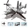 WANGE 5236 non  MÁY BAY V-22 bộ đồ chơi xếp lắp ráp ghép mô hình Military Army ZUIWENG PAVILION Quân Sự Bộ Đội 917 khối