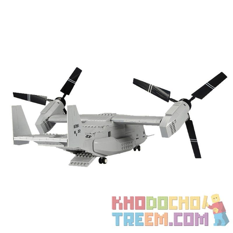 WANGE 5236 non  MÁY BAY V-22 bộ đồ chơi xếp lắp ráp ghép mô hình Military Army ZUIWENG PAVILION Quân Sự Bộ Đội 917 khối WANGE 5236 non  MÁY BAY V-22 bộ đồ chơi xếp lắp ráp ghép mô hình Military Army ZUIWENG PAVILION Quân Sự Bộ Đội 917 khối