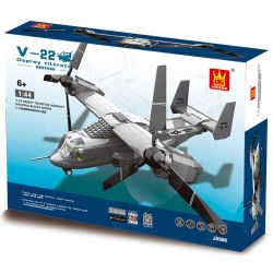 WANGE 5236 non  MÁY BAY V-22 bộ đồ chơi xếp lắp ráp ghép mô hình Military Army ZUIWENG PAVILION Quân Sự Bộ Đội 917 khối WANGE 5236 non  MÁY BAY V-22 bộ đồ chơi xếp lắp ráp ghép mô hình Military Army ZUIWENG PAVILION Quân Sự Bộ Đội 917 khối
