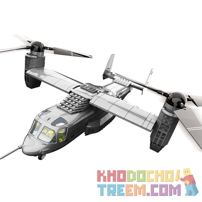 WANGE 5236 non  MÁY BAY V-22 bộ đồ chơi xếp lắp ráp ghép mô hình Military Army ZUIWENG PAVILION Quân Sự Bộ Đội 917 khối WANGE 5236 non  MÁY BAY V-22 bộ đồ chơi xếp lắp ráp ghép mô hình Military Army ZUIWENG PAVILION Quân Sự Bộ Đội 917 khối