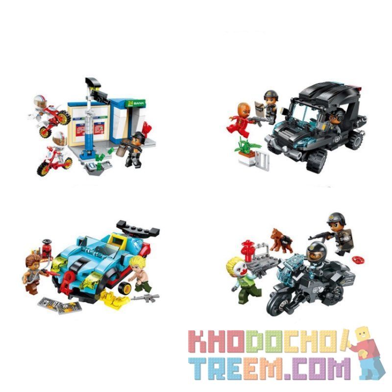 Enlighten 1926 1926-1 1926-2 1926-3 1926-4 Qman 1926 1926-1 1926-2 1926-3 1926-4 Xếp hình kiểu Lego Battle Force Police Series 4 Plunder Bills, Patrol Cars, Painted Super Run, Track Crime Scene Đội Cả Enlighten 1926 1926-1 1926-2 1926-3 1926-4 Qman 1926 1926-1 1926-2 1926-3 1926-4 Xếp hình kiểu Lego Battle Force Police Series 4 Plunder Bills, Patrol Cars, Painted Super Run, Track Crime Scene Đội Cả