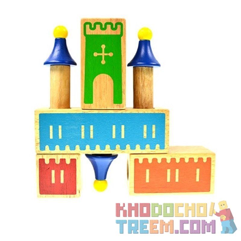 JUN DA LONG TOYS JDLT 7511A Xếp hình kiểu    IQ Castle Blocks Khối Lâu đài IQ 1570 khối