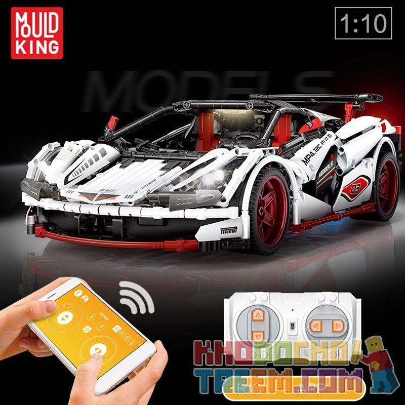 MouldKing 13067 Mould King 13067 REBRICKABLE MOC-4562 4562 MOC4562 non  SIÊU XE ĐIỀU KHIỂN TỪ XA bộ đồ chơi xếp lắp ráp ghép mô hình  ICARUS SUPERCAR Kỹ Thuật Công Nghệ Cao Mô Hình Phương Tiện 1932 khối