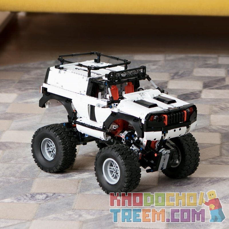Xiaomi Mitu Mi ONEBOT YYSQC01IOI Xếp hình kiểu LEGO Technic Cars Terrain Xe ô tô Địa Hình 1500 khối điều khiển từ xa Xiaomi Mitu Mi ONEBOT YYSQC01IOI Xếp hình kiểu LEGO Technic Cars Terrain Xe ô tô Địa Hình 1500 khối điều khiển từ xa