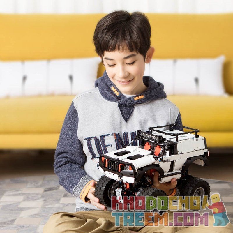 XIAOMI MITU MI ONEBOT YYSQC01IOI 01IOI Xếp hình kiểu   Cars Terrain Xe ô Tô Địa Hình 1500 khối điều khiển từ xa XIAOMI MITU MI ONEBOT YYSQC01IOI 01IOI Xếp hình kiểu   Cars Terrain Xe ô Tô Địa Hình 1500 khối điều khiển từ xa