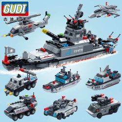 GUDI 8719 non  SIÊU HẠM ĐỘI 8 TÀU CHIẾN bộ đồ chơi xếp lắp ráp ghép mô hình Military Army SUPER SENTAI Quân Sự Bộ Đội 689 khối GUDI 8719 non  SIÊU HẠM ĐỘI 8 TÀU CHIẾN bộ đồ chơi xếp lắp ráp ghép mô hình Military Army SUPER SENTAI Quân Sự Bộ Đội 689 khối