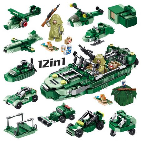 PanlosBrick 633045 Panlos Brick 633045 non  THUYỀN CỨU SINH JEDI bộ đồ chơi xếp lắp ráp ghép mô hình Pubg Battlegrounds BATTLEGROUNDS LIFEBOAT Bắn Súng 580 khối