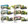 LIMO TOY KB086 SEMBO 103081 103082 103083 103084 103085 103086 non  NGƯỜI MÁY BIẾN HÌNH KẾT HỢP 6 MẪU XE PHƯƠNG TIỆN XÂY DỰNG bộ đồ chơi xếp lắp ráp ghép mô hình Transformers MECHA OF STEEL Robot Đại Chiến Người Máy Biến Hình 709 khối
