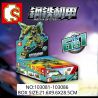 LIMO TOY KB086 SEMBO 103081 103082 103083 103084 103085 103086 non  NGƯỜI MÁY BIẾN HÌNH KẾT HỢP 6 MẪU XE PHƯƠNG TIỆN XÂY DỰNG bộ đồ chơi xếp lắp ráp ghép mô hình Transformers MECHA OF STEEL Robot Đại Chiến Người Máy Biến Hình 709 khối