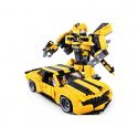 GUDI 8715 QIZHILE 31014 non Lego ROBOT BIẾN HÌNH BUMBLEBEE BẢN NÂNG CẤP bộ đồ chơi xếp lắp ráp ghép mô hình Transformers TRANSFORM SERIES Robot Đại Chiến Người Máy Biến Hình 584 khối