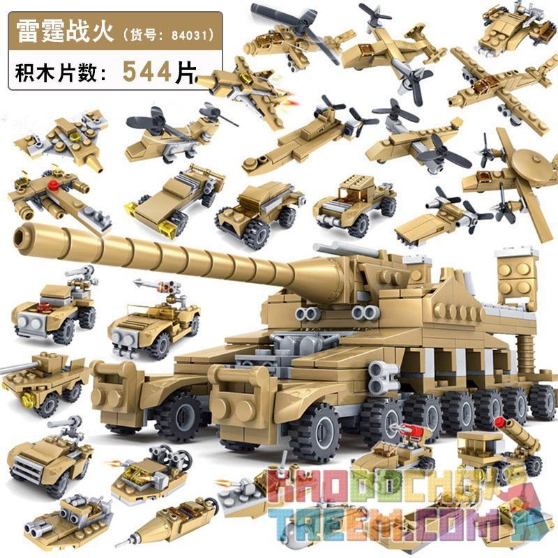 Kazi KY84031 84031 Xếp hình kiểu Lego MILITARY ARMY Thunder Fire Thunder War Dora Valley 16 Cuộc Chiến Chấn động Khẩu Siêu Pháo Và 16 Vũ Khí Mạnh Mẽ 544 khối Kazi KY84031 84031 Xếp hình kiểu Lego MILITARY ARMY Thunder Fire Thunder War Dora Valley 16 Cuộc Chiến Chấn động Khẩu Siêu Pháo Và 16 Vũ Khí Mạnh Mẽ 544 khối