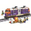 Winner 5088 non Lego TÀU ĐIỆN CHỞ KHÁCH bộ đồ chơi xếp lắp ráp ghép mô hình Trains Tàu Hỏa 526 khối