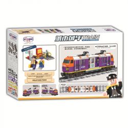 Winner 5088 non  TÀU ĐIỆN CHỞ KHÁCH bộ đồ chơi xếp lắp ráp ghép mô hình Trains Tàu Hỏa 526 khối