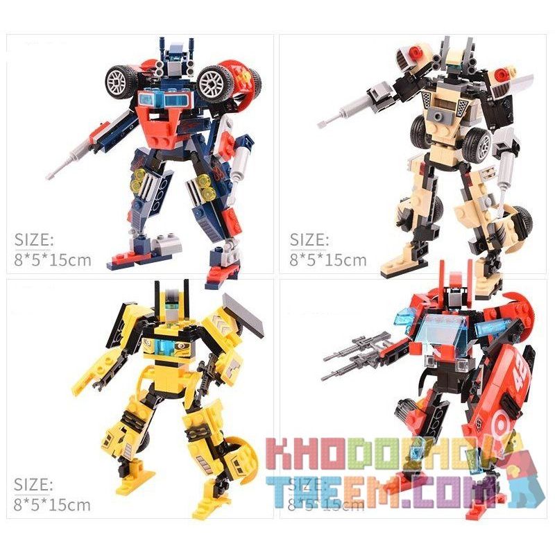 GUDI 8708A 8708B 8708C 8708D non  NGƯỜI MÁY BIẾN HÌNH 4 CỦA ĐOÀN QUÂN OPTIMUS bộ đồ chơi xếp lắp ráp ghép mô hình Transformers TRANSFORM SERIES Robot Đại Chiến Người Máy Biến Hình 490 khối GUDI 8708A 8708B 8708C 8708D non  NGƯỜI MÁY BIẾN HÌNH 4 CỦA ĐOÀN QUÂN OPTIMUS bộ đồ chơi xếp lắp ráp ghép mô hình Transformers TRANSFORM SERIES Robot Đại Chiến Người Máy Biến Hình 490 khối