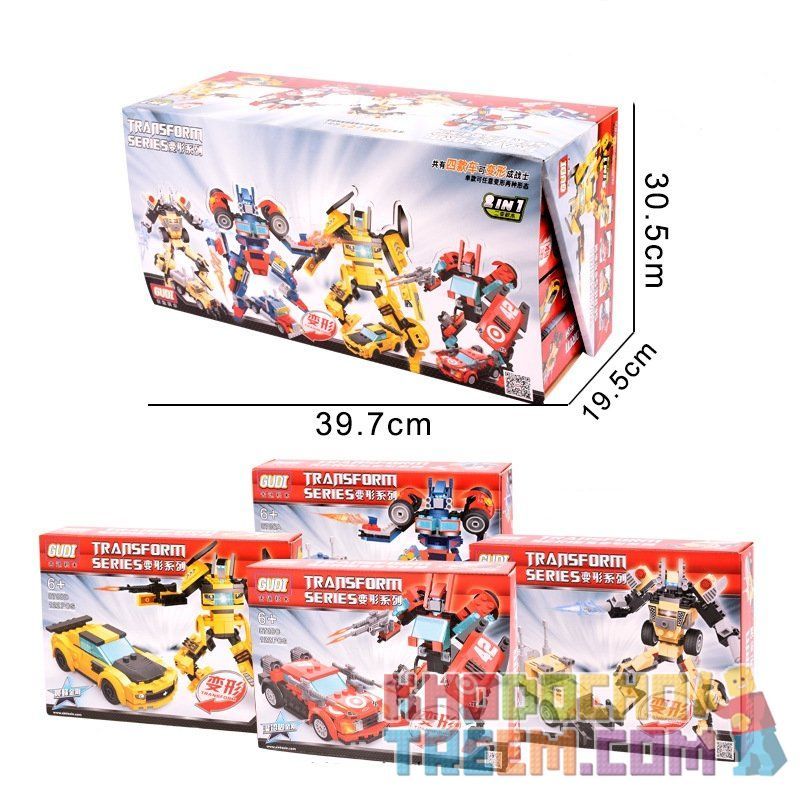GUDI 8708A 8708B 8708C 8708D non  NGƯỜI MÁY BIẾN HÌNH 4 CỦA ĐOÀN QUÂN OPTIMUS bộ đồ chơi xếp lắp ráp ghép mô hình Transformers TRANSFORM SERIES Robot Đại Chiến Người Máy Biến Hình 490 khối GUDI 8708A 8708B 8708C 8708D non  NGƯỜI MÁY BIẾN HÌNH 4 CỦA ĐOÀN QUÂN OPTIMUS bộ đồ chơi xếp lắp ráp ghép mô hình Transformers TRANSFORM SERIES Robot Đại Chiến Người Máy Biến Hình 490 khối
