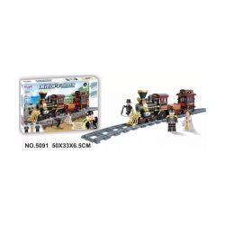 Winner 5091 non  TÀU HỎA THÀNH PHỐ bộ đồ chơi xếp lắp ráp ghép mô hình Trains 473 khối