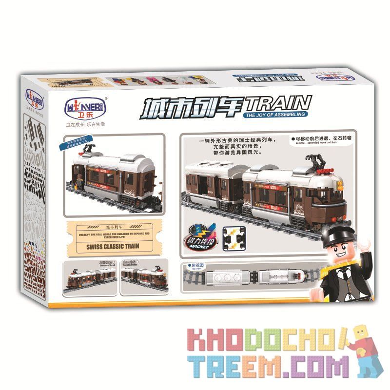 Winner 5090 non  TÀU ĐIỆN CHỞ KHÁCH 2 TOA bộ đồ chơi xếp lắp ráp ghép mô hình Trains Tàu Hỏa 923 khối Winner 5090 non  TÀU ĐIỆN CHỞ KHÁCH 2 TOA bộ đồ chơi xếp lắp ráp ghép mô hình Trains Tàu Hỏa 923 khối