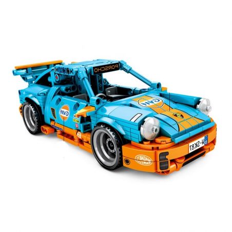 IBLOCK PL-920-144 920-144 PL920-144 SEMBO 701502 non  XE ĐUA THỂ THAO bộ đồ chơi xếp lắp ráp ghép mô hình  PORSCHO Kỹ Thuật Công Nghệ Cao Mô Hình Phương Tiện 517 khối