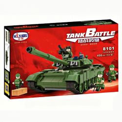 Winner 8101 non  XE TĂNG CHIẾN ĐẤU CHỦ LỰC T90A bộ đồ chơi xếp lắp ráp ghép mô hình Tank Battle TANKBATTLE Xe Tăng Đối Đầu 456 khối