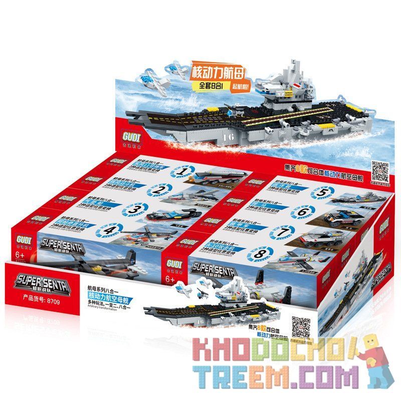 GUDI 8709 non  TÀU SÂN BAY bộ đồ chơi xếp lắp ráp ghép mô hình Military Army SUPER SENTAI Quân Sự Bộ Đội 659 khối GUDI 8709 non  TÀU SÂN BAY bộ đồ chơi xếp lắp ráp ghép mô hình Military Army SUPER SENTAI Quân Sự Bộ Đội 659 khối