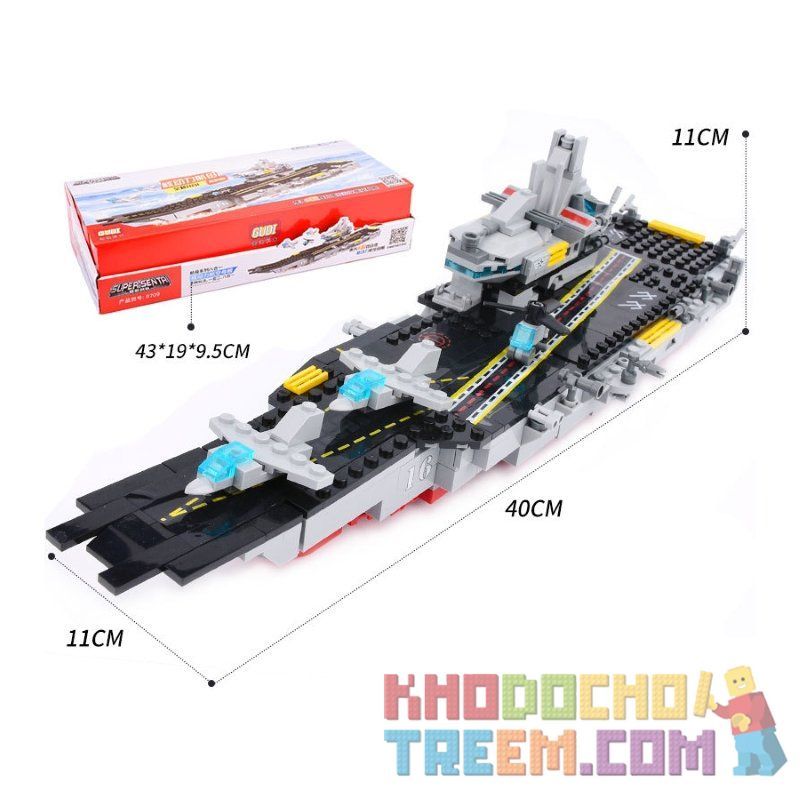 GUDI 8709 non  TÀU SÂN BAY bộ đồ chơi xếp lắp ráp ghép mô hình Military Army SUPER SENTAI Quân Sự Bộ Đội 659 khối GUDI 8709 non  TÀU SÂN BAY bộ đồ chơi xếp lắp ráp ghép mô hình Military Army SUPER SENTAI Quân Sự Bộ Đội 659 khối