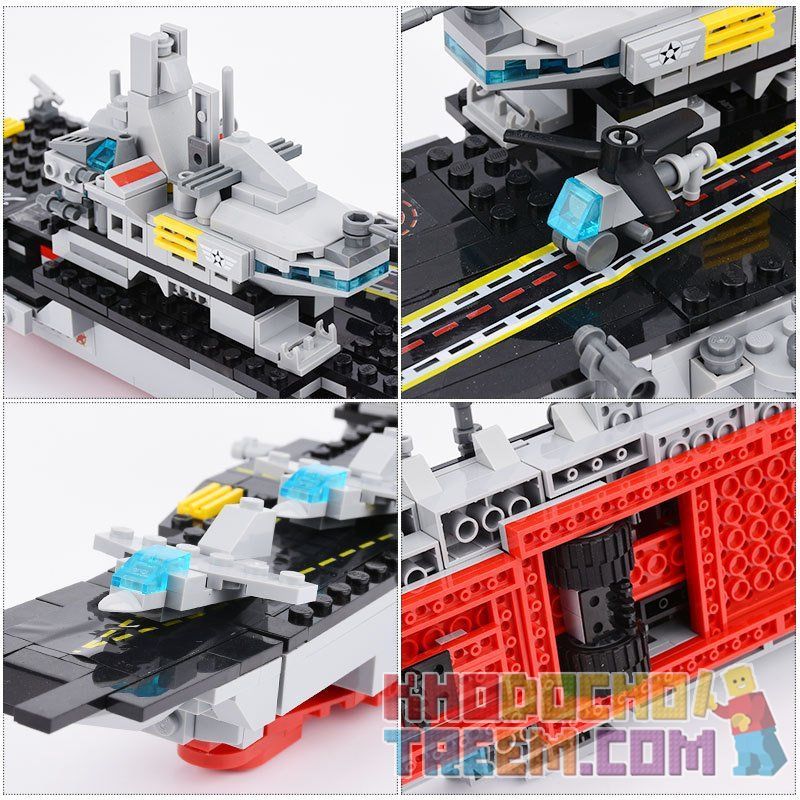 GUDI 8709 non  TÀU SÂN BAY bộ đồ chơi xếp lắp ráp ghép mô hình Military Army SUPER SENTAI Quân Sự Bộ Đội 659 khối GUDI 8709 non  TÀU SÂN BAY bộ đồ chơi xếp lắp ráp ghép mô hình Military Army SUPER SENTAI Quân Sự Bộ Đội 659 khối