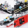 GUDI 8709 non  TÀU SÂN BAY bộ đồ chơi xếp lắp ráp ghép mô hình Military Army SUPER SENTAI Quân Sự Bộ Đội 659 khối