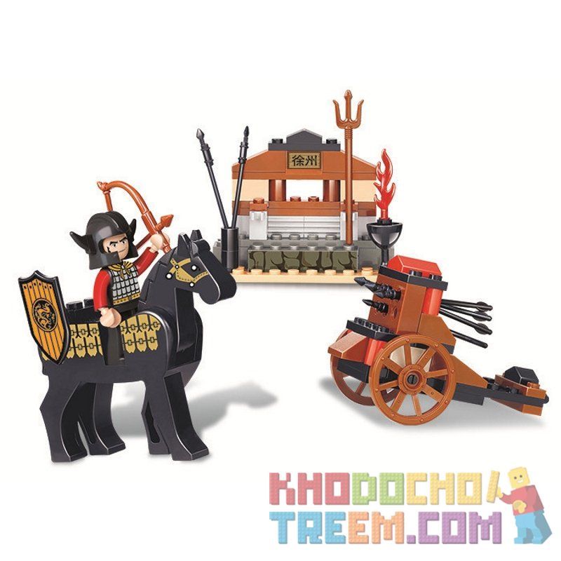 Sluban M38-B0271 B0271 0271 Xếp hình kiểu LEGO Castle Tam Quốc - Tiến Công Nanzheng 70 khối Sluban M38-B0271 B0271 0271 Xếp hình kiểu LEGO Castle Tam Quốc - Tiến Công Nanzheng 70 khối