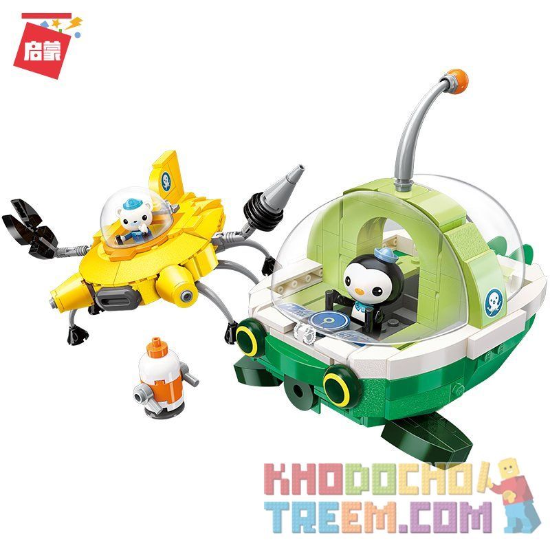 Enlighten 3712 Qman 3712 KEEPPLEY 3712 Xếp hình kiểu Lego OCTONAUTS Rescue Ship Set Bộ tàu cứu hộ 429 khối Enlighten 3712 Qman 3712 KEEPPLEY 3712 Xếp hình kiểu Lego OCTONAUTS Rescue Ship Set Bộ tàu cứu hộ 429 khối