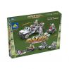 Kazi KY84051 84051 non  XE DÃ CHIẾN bộ đồ chơi xếp lắp ráp ghép mô hình Field Army Chiến Trường 393 khối