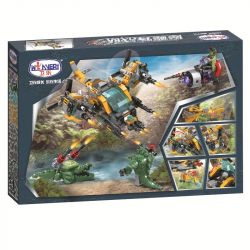 Winner 5060 non  CÁ SẤU TẤN CÔNG bộ đồ chơi xếp lắp ráp ghép mô hình Crocodile Special Forces Cá Sấu Đặc Nhiệm 391 khối