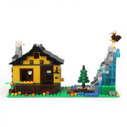 WANGE 3311 non  NGÔI NHÀ TRÊN NÚI bộ đồ chơi xếp lắp ráp ghép mô hình City MOUNTAIN HUT Thành Phố 389 khối WANGE 3311 non  NGÔI NHÀ TRÊN NÚI bộ đồ chơi xếp lắp ráp ghép mô hình City MOUNTAIN HUT Thành Phố 389 khối