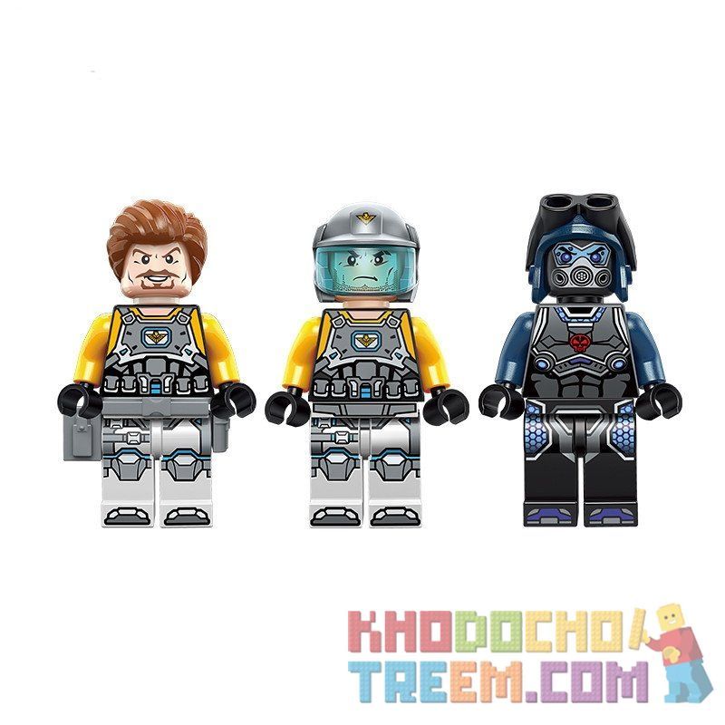 Enlighten 2716 Qman 2716 non  MÁY BAY NÉM BOM TIA CHỚP ĐEN bộ đồ chơi xếp lắp ráp ghép mô hình The High-Tech Era Kỷ Nguyên Công Nghệ Cao 381 khối