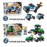 Kazi KY6095 6095 non  6 LOẠI HÌNH SÁNG TẠO ĐÔ THỊ bộ đồ chơi xếp lắp ráp ghép mô hình City Thành Phố 387 khối